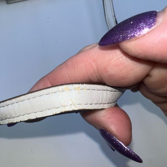 Guess Studded White Studded Crossbody (please look at pics and description) - Picture 6 of 10